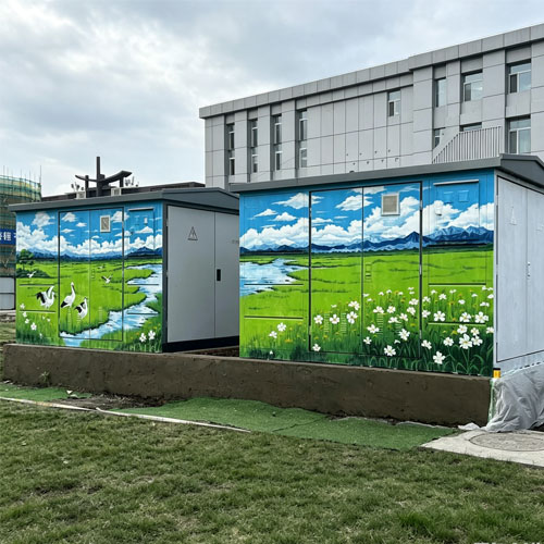 Painted Box Substation